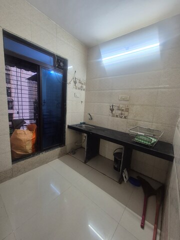 Kitchen in 1 BHK Apartment at Satyam Exotica, Ulwe – for Rent
