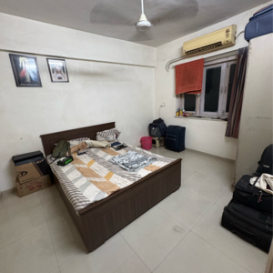 Living Room in 1 BHK Apartment at Angelore Silver Crest CHS, Barrister Nath Pai Nagar – for Rent