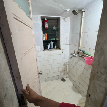 Kitchen in 1 BHK Apartment at Angelore Silver Crest CHS, Barrister Nath Pai Nagar – for Rent