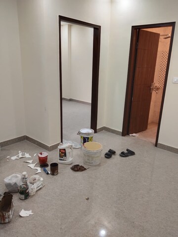 Master Bedroom in 1 BHK Builder Floor at Chattarpur – for Rent