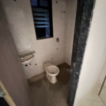 Bathroom in Studio Apartment at Chembur – for Rent