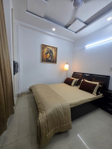 Bedroom in 3 BHK Builder Floor at Chattarpur – for Rent