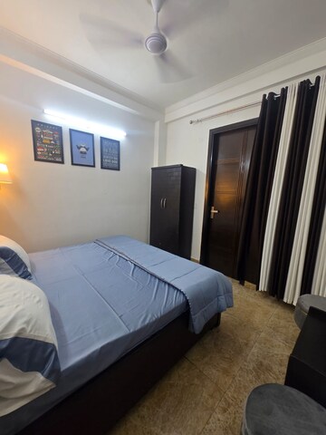 Bedroom in 3 BHK Builder Floor at Chattarpur – for Rent