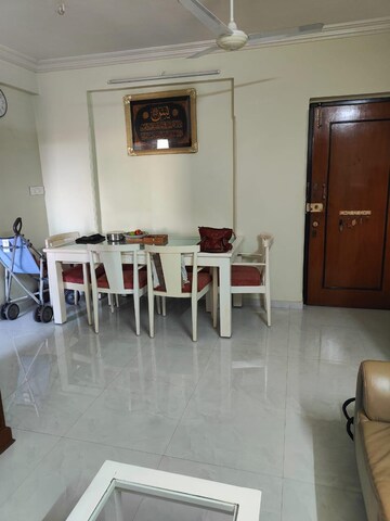 Living Room in 1 BHK Apartment at Thakur Ganpati Tower, Kandivali East – for Rent