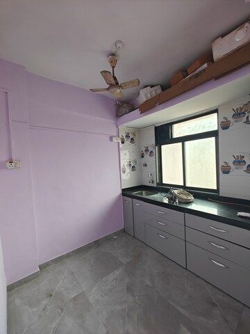 Kitchen in 1 BHK Apartment at Priyanka CHS, Nerul – for Rent
