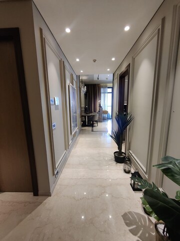 Building Lobby in 4 BHK Apartment at Omkar 1973, Worli – for Rent