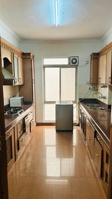 Kitchen in 3 BHK Builder Floor at SAS Tower, Sector 38 – for Rent