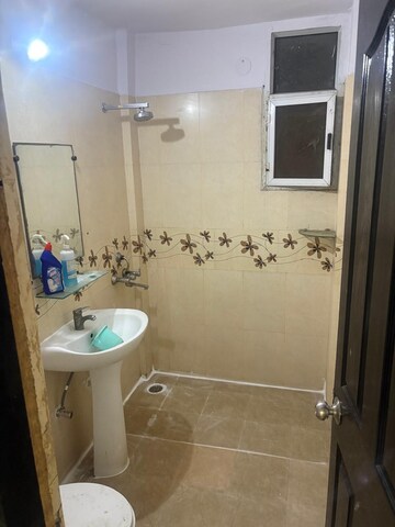 Bathroom in 2 BHK Apartment at Prateek Wisteria, Sector 77 – for Rent