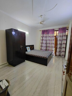 Bedroom in 2 BHK Builder Floor at Spazedge, Sector 47 – for Rent