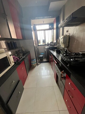 Kitchen in 3 BHK Apartment at Kanakia Challengers, Kandivali East – for Rent
