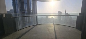 Balcony in 4 BHK Apartment at Omkar 1973, Worli – for Rent