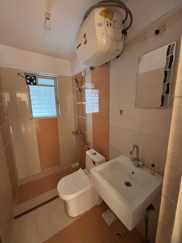 Bathroom in 3 BHK Apartment at Goregaon West View CHS, Goregaon West – for Rent