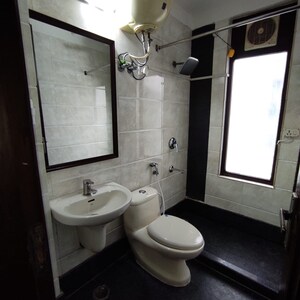 Bathroom in 3 BHK Builder Floor at Lajpat Nagar ii – for Sale
