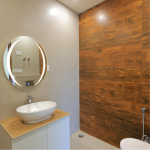 Bathroom in 3 BHK Builder Floor at Lajpat Nagar ii – for Sale