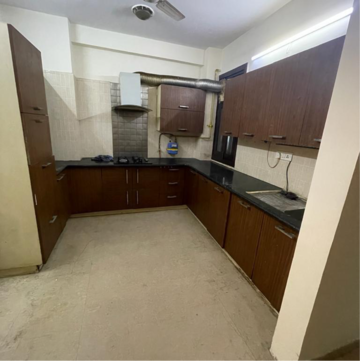 Kitchen in 3 BHK Builder Floor at Malviya Nagar – for Rent