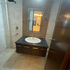 Attached Bathroom in 3 BHK Builder Floor at Malviya Nagar – for Rent