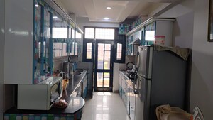 Kitchen in 3 BHK Builder Floor at Dhakoli – for Rent