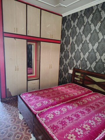 Bedroom in 2 BHK Builder Floor at MS Enclave Zirakpur, Dhakoli – for Rent