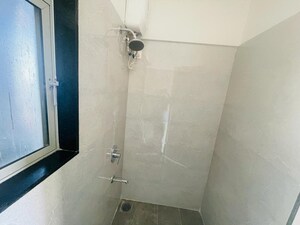 Bathroom in 1 BHK Apartment at Ashar Metro Towers, Vartak Nagar – for Rent
