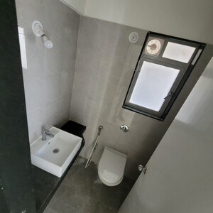 Bathroom in 1 BHK Apartment at Ashar Metro Towers, Vartak Nagar – for Rent