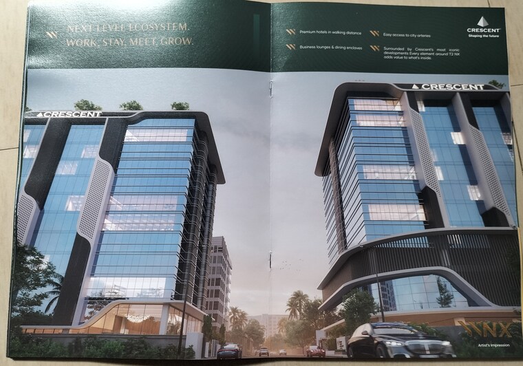 Exterior View, crescent-ark Commercial Office Space 735 Sq.Ft. In Sakinaka Mumbai 9268787