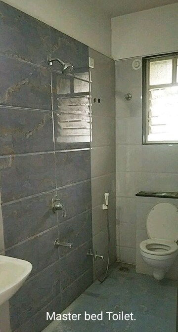 Bathroom in 3 BHK Apartment at Karan Goldcoast, Bavdhan – for Rent