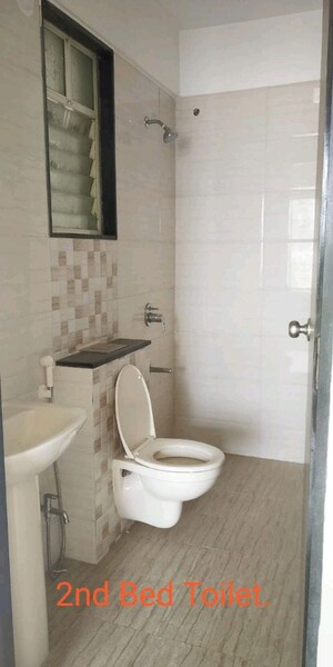 Bathroom in 3 BHK Apartment at Karan Goldcoast, Bavdhan – for Rent