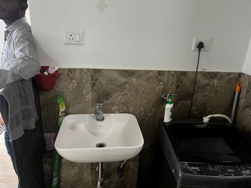 Bathroom in 1 BHK Apartment at VTP Belair, Mahalunge – for Rent