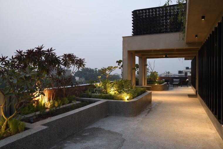 Exterior View, greater kailash ii 4 Bedroom 4950 Sq.Ft. Builder Floor In Greater Kailash ii Delhi 9268822