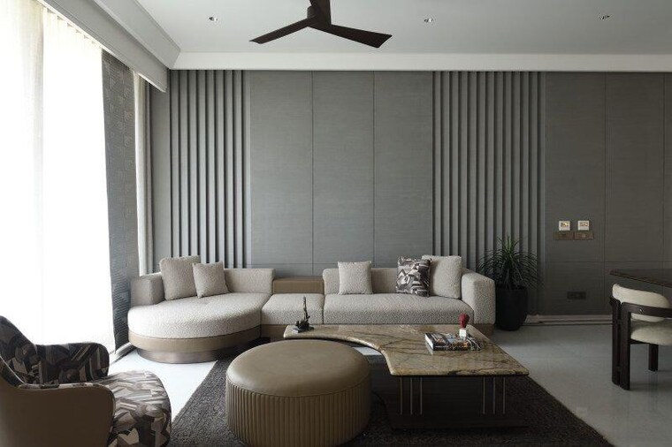 Living Room, greater kailash ii 4 Bedroom 4950 Sq.Ft. Builder Floor In Greater Kailash ii Delhi 9268822