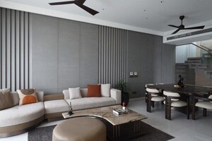 Living Room in 4 BHK Builder Floor at Greater Kailash ii – for Sale