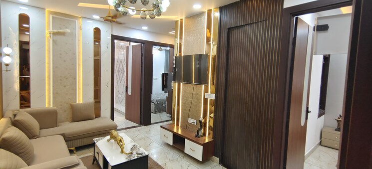 Living Room, dwarka mor 3 Bedroom 720 Sq.Ft. Builder Floor In Dwarka Mor Delhi 9268838
