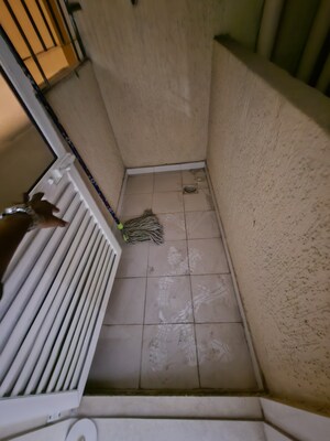 Balcony in 2 BHK Apartment at Dosti West County Phase 4 Dosti Pine, Balkum Pada – for Rent