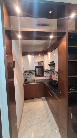 Kitchen in 2 BHK Builder Floor at Dwarka Mor – for Rent