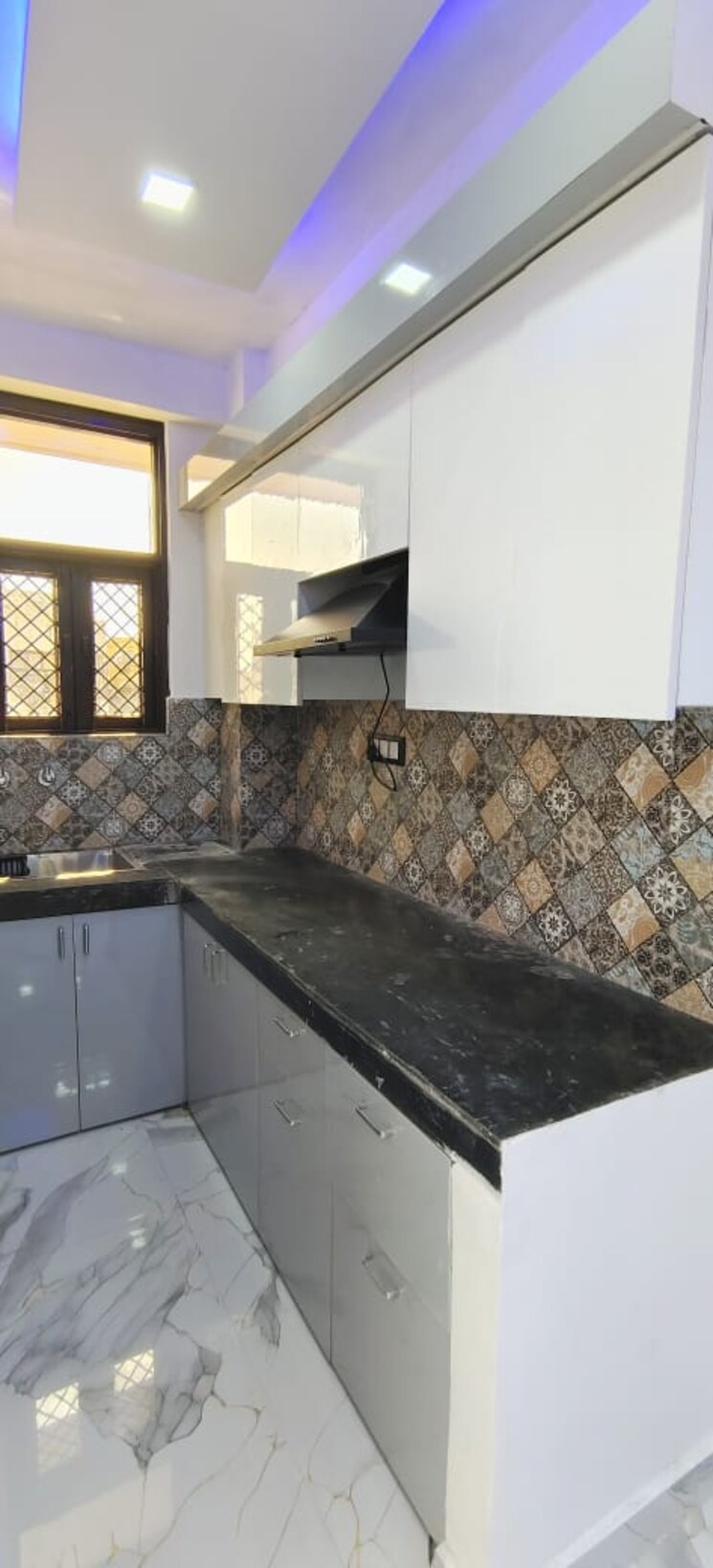 Kitchen, dwarka mor 2 Bedroom 590 Sq.Ft. Builder Floor In Dwarka Mor Delhi 9268858