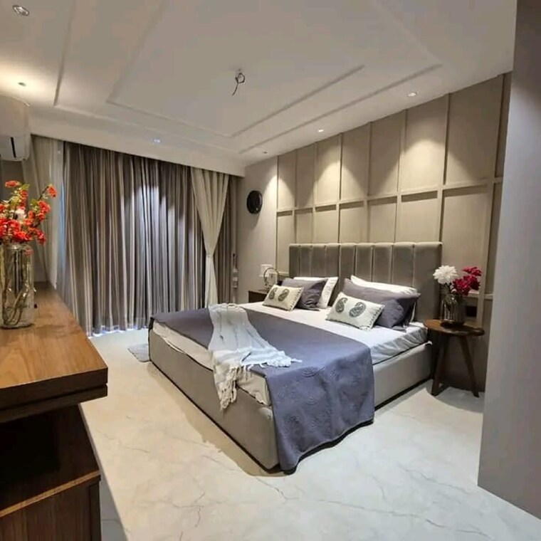 Master Bedroom, ambala highway 3 Bedroom 2100 Sq.Ft. Apartment In Ambala Highway Zirakpur 9268875