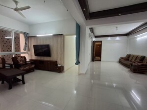 Living Room in 4 BHK Apartment at Pacifica Hill Crest, Gachibowli – for Rent