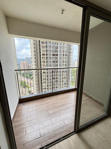 Balcony in 2 BHK Apartment at Kalpataru Paramount, Kapur Bawdi – for Rent