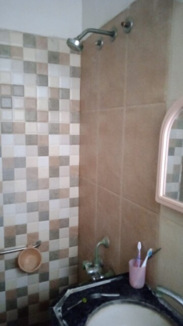 Bathroom in 3 BHK Apartment at Bakeri Swara, Makarpura – for Rent