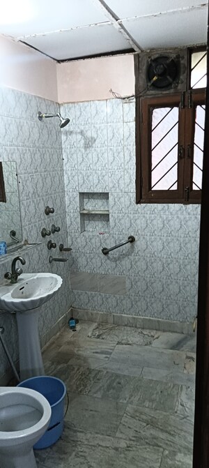 Bathroom in 3 BHK Apartment at Sector 21c – for Rent
