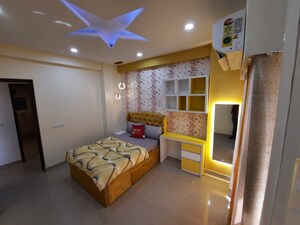 Living Room in 3 BHK Apartment at Gardenia Golf City, Sector 75 – for Rent