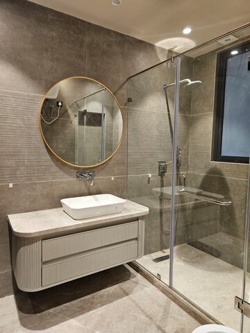 Bathroom in 4 BHK Builder Floor at Hauz Khas – for Rent