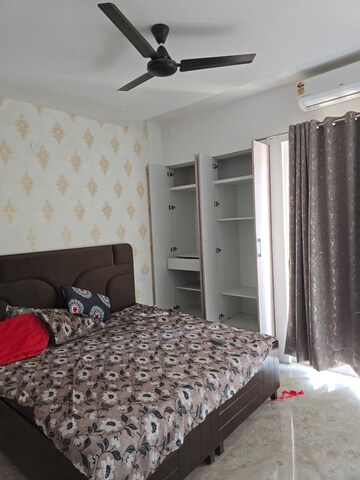 Bedroom in 3 BHK Builder Floor at Motia Blue Ridge, Dhakoli – for Rent