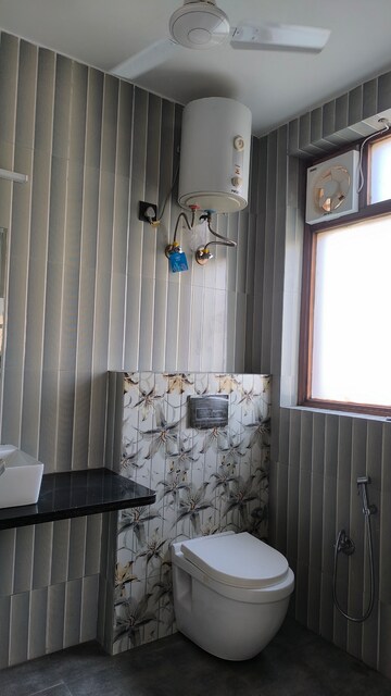 Bathroom in 3 BHK Builder Floor at Sushant Lok 3, Sector 57 – for Rent