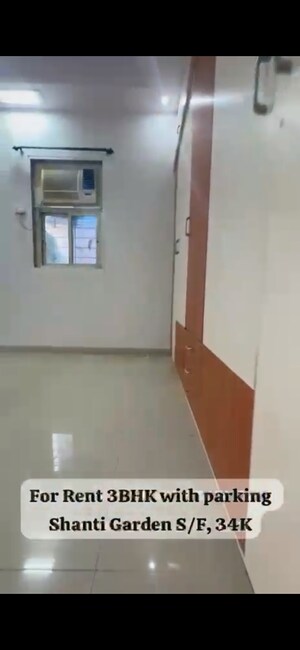 Furnished Amenities in 3.5 BHK Apartment at Shanti Gardens , Mira Road – for Rent