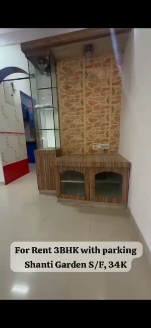 Kitchen in 3.5 BHK Apartment at Shanti Gardens , Mira Road – for Rent