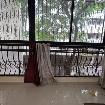 Balcony in 3 BHK Apartment at Salunkhe Vihar Society – for Rent