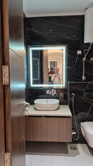 Bathroom in 3 BHK Apartment at Unitech The World Spa, Sector 30 – for Sale