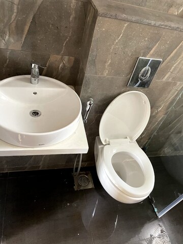 Bathroom in 2 BHK Apartment at Punawale – for Rent