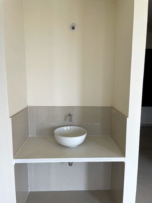 Bathroom in 3 BHK Apartment at Pharande Puneville, Punawale – for Rent